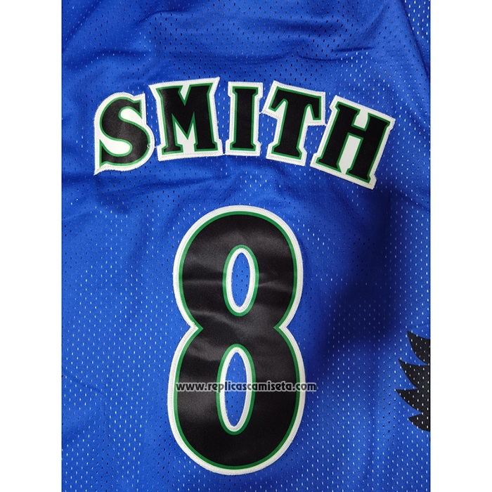 Camiseta Atlanta Hawks Steve Smith #8 Mitchell & Ness 1996-97 Verde